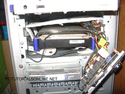 Harddisk mounted